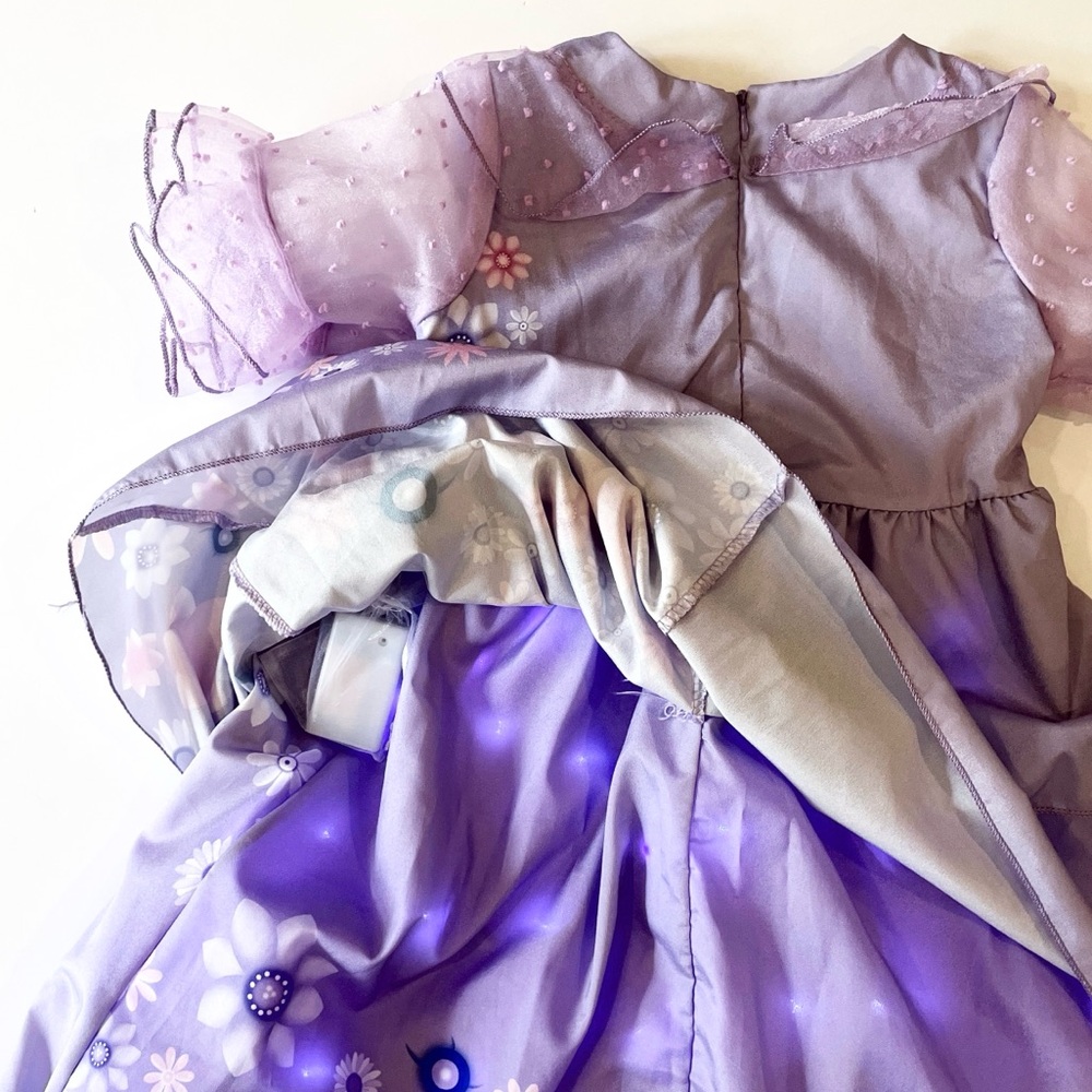 Encanto Isabela Madrigal Light-Up Princess Dress - Picture 12 of 14